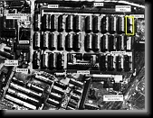 Auschwitz I. Women's camp. Allied aerial reconnaissance photograph, 1944. * Auschwitz I * 760 x 582 * (67KB)